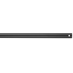 Fan Downrod 0.5 Inch Diameter - Midnight Black