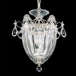 Bagatelle Pendant - Antique Silver  / Heritage Crystal