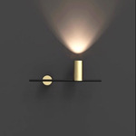 Tribes Wall Sconce - Black/Gold