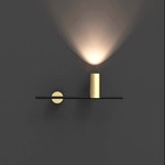 Tribes Wall Sconce - Black / Gold