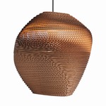 Allyn Scraplights Pendant - Black / Natural