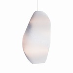 Denny Scraplights Pendant - White / White