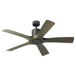 Aviator 54IN DC Ceiling Fan - Graphite / Weathered Grey