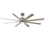Renegade Ceiling Fan with Light - Graphite / Weathered Wood