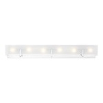 Syll Bathroom Vanity Light - Chrome / Satin Etched