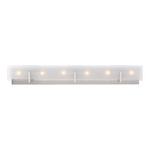 Syll Bathroom Vanity Light - Brushed Nickel / Satin Etched