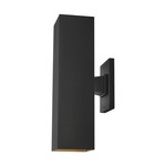 Pohl Tall Outdoor Wall Sconce - Black