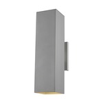 Pohl Tall Outdoor Wall Sconce - Brushed Nickel