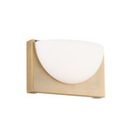 Mylie Wall Sconce - Aged Brass / Opal