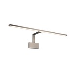 Uptown Picture Light - Brushed Nickel / White