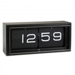 Brick Flip Clock - Black