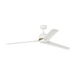 Arcade Ceiling Fan - Matte White / Matte White