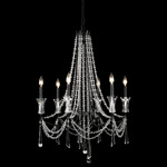 Barcelona Chandelier - Onyx / Crystal