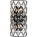 Windsor Wall Sconce - Carbon / Havana Gold / Crystal