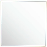 Kye Square Mirror - Gold