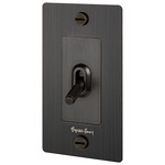 Buster + Punch 15A Metal Complete Toggle Switch - Smoked Bronze