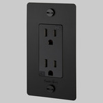 Buster + Punch Polycarbonate Complete Duplex Outlet - Black