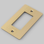 Buster + Punch Metal Wall Plate - Brass