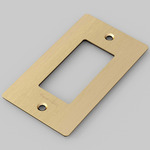 Buster + Punch Metal Wall Plate - Brass
