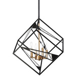 Corrietes Box Pendant - Matte Black