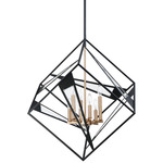 Corrietes Box Pendant - Matte Black