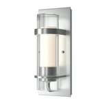 Banded Dual Band Wall Sconce - Vintage Platinum / Opal and Seeded