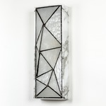 Gem Wall Sconce - Black Patina / Ice