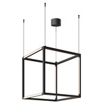 Brox Cube Pendant - Black