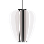 Nyra Mini Freejack Pendant - Black / White Acrylic