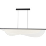 Nyra Linear Pendant - Nightshade Black