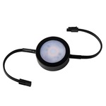 Puck 1-Light 120V - Black / White Acrylic