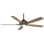 Dyno XL Smart Ceiling Fan with Light - Heirloom Bronze / Barnwood / White