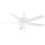Watt Ceiling Fan - White / White