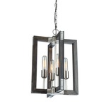 Gatehouse Chandelier - Brushed Nickel