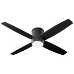 Oslo Hugger Ceiling Fan - Black