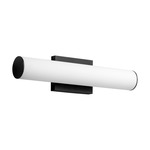 Fugit Bathroom Vanity Light - Black / Matte White Acrylic