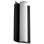 Wave Wall Sconce - Black / Matte White Acrylic