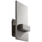 Vela Wall Sconce - Satin Nickel / Matte White Acrylic