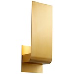 Halo Wall Sconce - Aged Brass / Matte White Acrylic