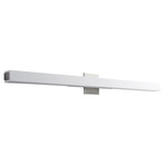 Adelphi Bathroom Vanity Light - Satin Nickel / Matte White