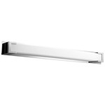 Orion Bathroom Vanity Light - Polished Nickel / Matte White Acrylic