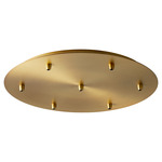 Round Canopy Kit - Aged Brass