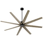 Fleet Ceiling Fan - Black / Weathered Gray