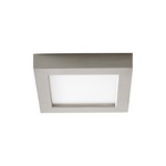 Altair Ceiling Mount - Satin Nickel / Matte White Acrylic