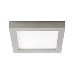 Altair Ceiling Mount - Satin Nickel / Matte White Acrylic