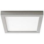 Altair Ceiling Mount - Satin Nickel / Matte White Acrylic