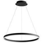 Circulo Pendant - Black / Matte White