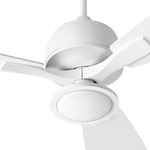 Juno Ceiling Fan Light Kit - White / Satin Opal