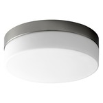 Zuri Wall/Ceiling Light - Satin Nickel / Matte White Acrylic