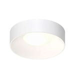 Ilios Ceiling Light Fixture - Satin White / Frosted